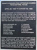 Lutheran Church Marker