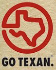 'Go Texan' promotes Texas agri-business. Click for web site. Go Texan